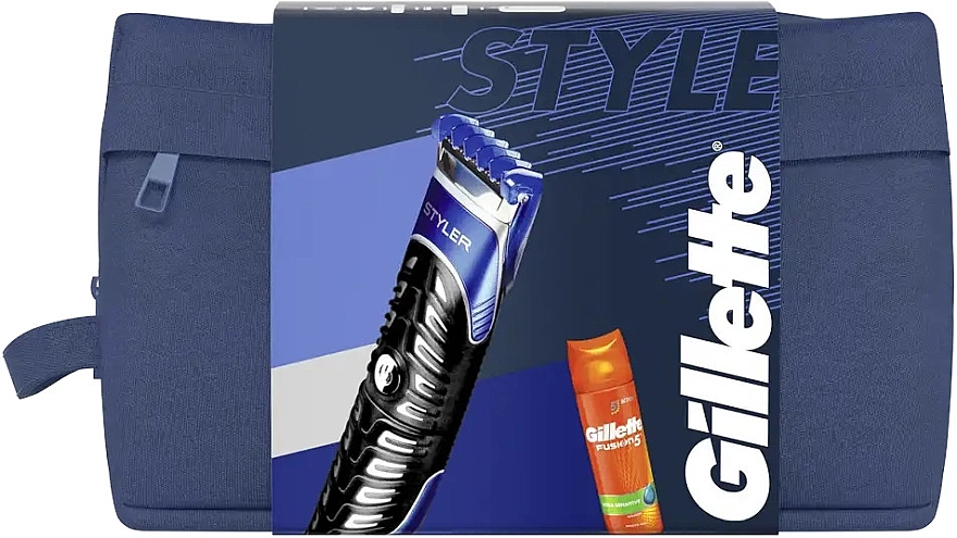 Gillette Набор Fusion ProGlide Styler (styler + shave/gel/200ml) - фото N1