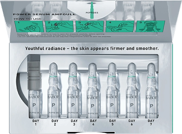 Babor Ампулы с пептидами Doctor Power Serum Ampoules Peptides - фото N2