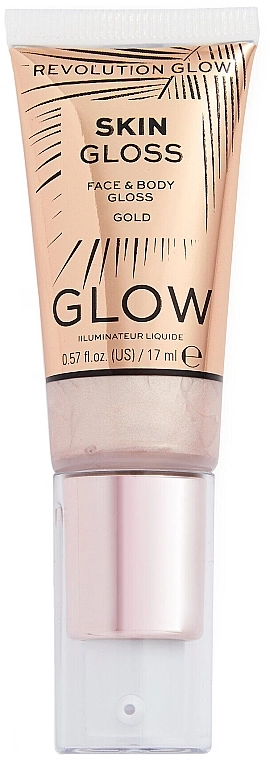 Makeup Revolution Glow Face & Body Gloss Illuminator Хайлайтер для лица и тела - фото N1