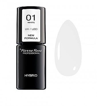 Pierre Rene Лак для нігтів UV/LED Hybrid Color Polish New Formula - фото N1