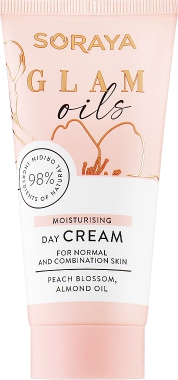 Soraya Зволожувальний денний крем для нормальної й комбінованої шкіри обличчя Glam Oils Moisturising Day Cream - фото N1