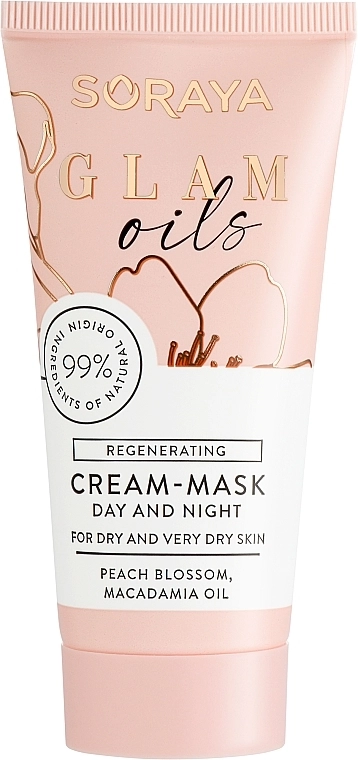 Soraya Відновлювальна крем-маска для обличчя Glam Oils Regenerating Cream-Mask - фото N1