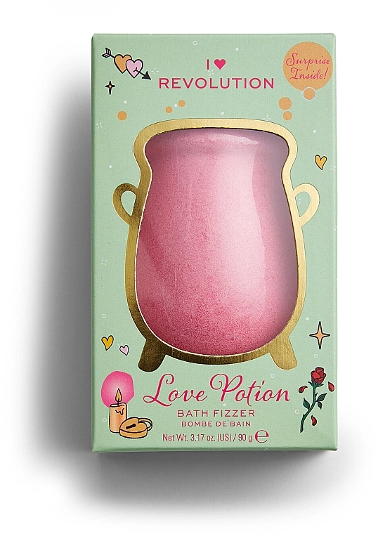 I Heart Revolution Бомбочка для ванни Love Spells Potion Bath Fizzer - фото N1