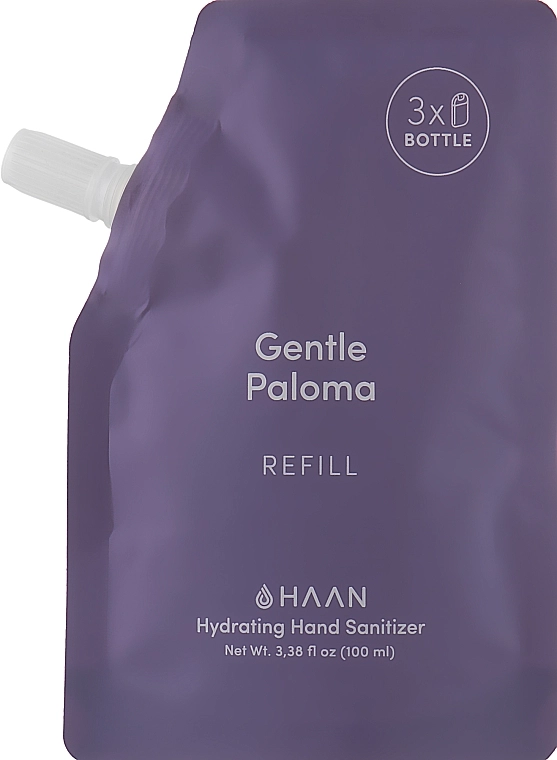 HAAN Антисептик для рук "Ніжна Палома" Hydrating Hand Sanitizer Gentle Paloma (змінний блок) - фото N1