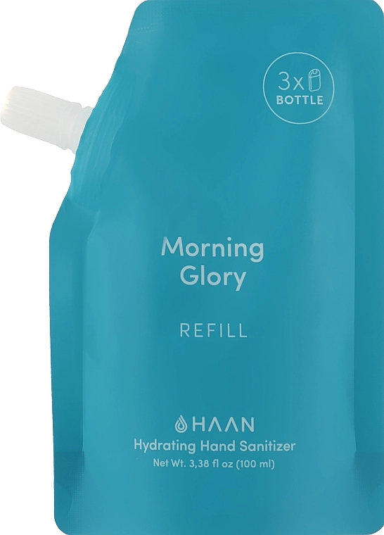 HAAN Очищающий и увлажняющий спрей для рук "Утренняя свежесть" Hand Sanitizer Morning Glory (сменный блок) - фото N1