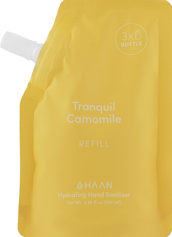 HAAN Антисептик для рук "Спокійна ромашка" Hydrating Hand Sanitizer Tranquil Camomile (змінний блок) - фото N1