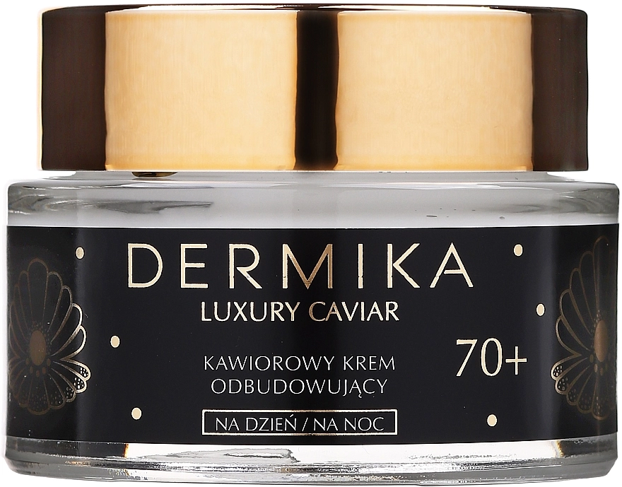 Dermika Відновлювальний денний і нічний крем для обличчя Luxury Caviar 70+ - фото N1