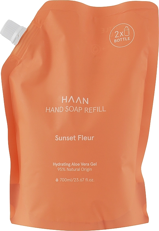 HAAN Жидкое мыло для рук Hand Soap Sunset Fleur (сменный блок) - фото N1