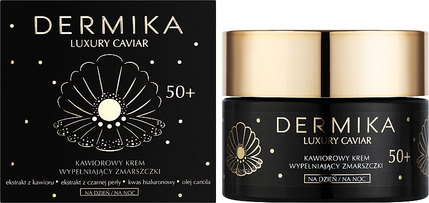 Dermika Крем-наполнитель против морщин Luxury Caviar Cream Filling Wrinkles 50+ - фото N2