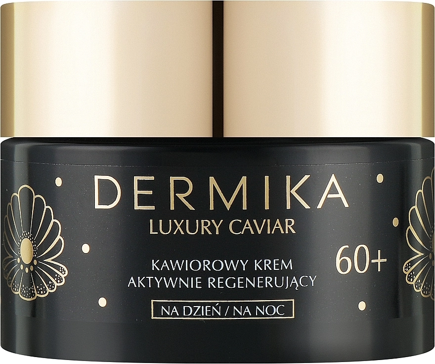 Dermika Відновлювальний денний і нічний крем для обличчя Luxury Caviar 60+ Cream - фото N1