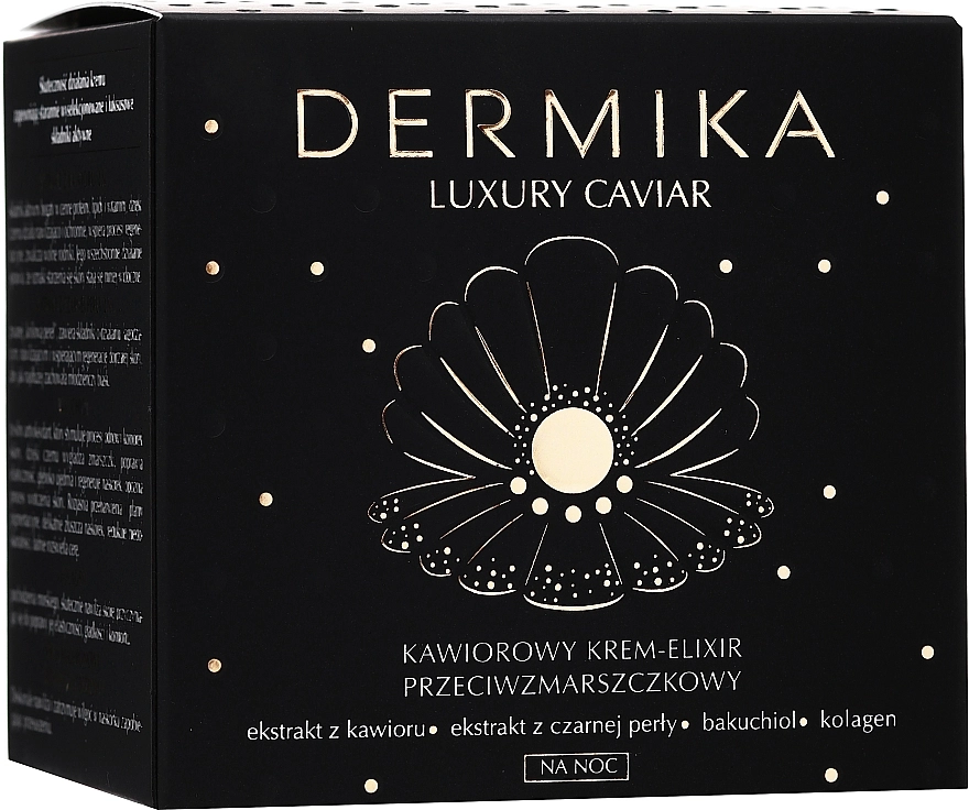 Dermika Нічний крем-еліксир проти зморщок Luxury Caviar Cream Elixir - фото N2