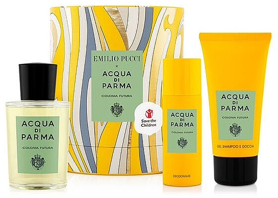 Acqua di Parma Colonia Futura Набор (edc/100ml + sh/gel/75ml + deo/50ml) - фото N1