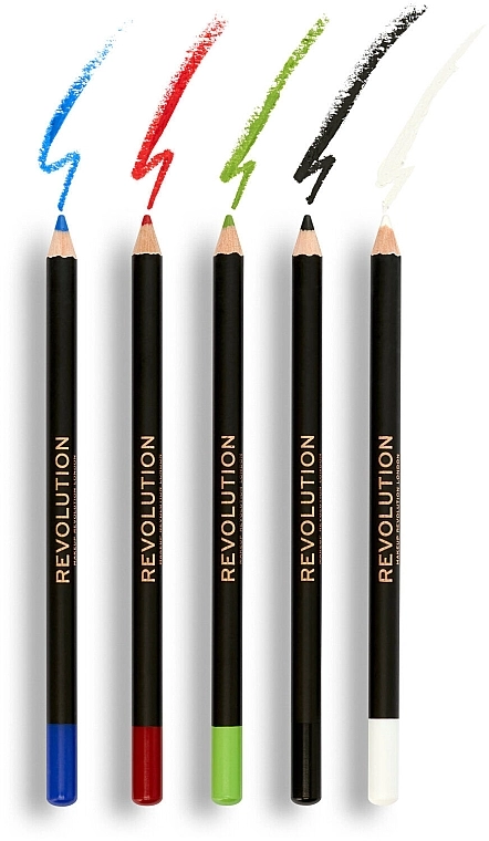 Makeup Revolution Creator Revolution Artist Kohl Eyeliner Set (eyeliner/5x1.3g) Набір - фото N3