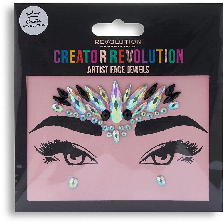 Makeup Revolution Creator Revolution Artist Face Jewels Стразы для лица - фото N1