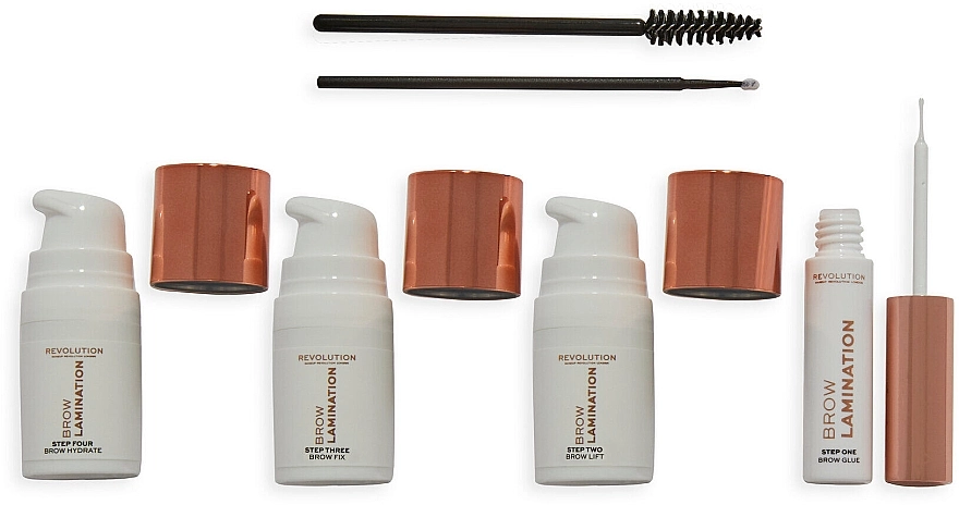Makeup Revolution Brow Lamination Kit Набор для ламинирования бровей - фото N2