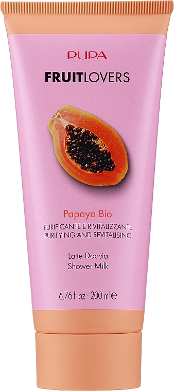 Pupa Молочко для душа Friut Lovers Papaya Shower Milk - фото N1