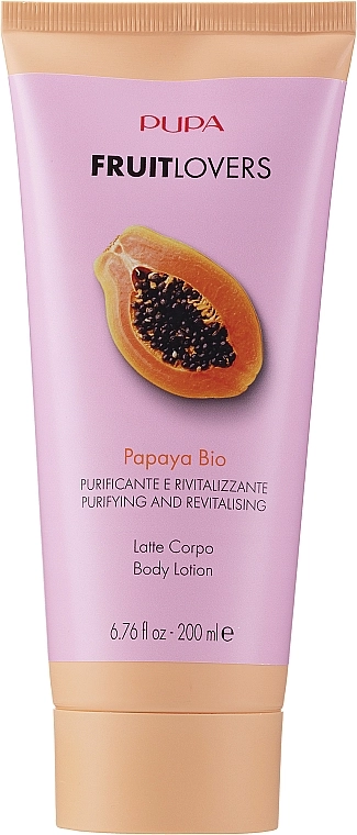 Pupa Лосьйон для тіла Friut Lovers Papaya Body Lotion - фото N1