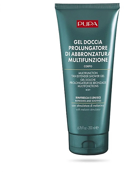 Pupa Многофункциональный гель для душа Multifunction Tan Extender Shower Gel - фото N1