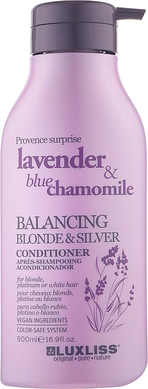 Luxliss Кондиціонер для блонду Balancing Blonde & Silver Conditioner - фото N3