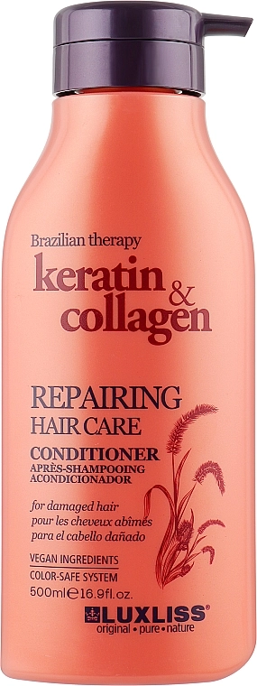 Luxliss Кондиціонер відновлювальний для волосся Repairing Hair Care Conditione - фото N3