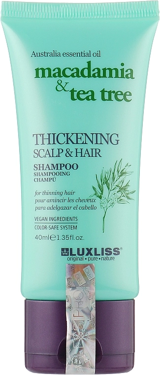 Luxliss Зміцнювальний шампунь для волосся Thickening Scalp & Hair Shampoo - фото N1