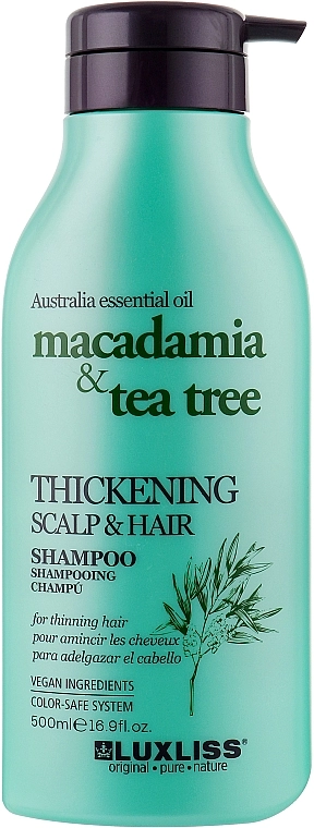 Luxliss Зміцнювальний шампунь для волосся Thickening Scalp & Hair Shampoo - фото N3