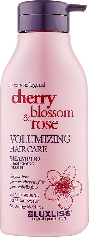 Luxliss Шампунь для объема волос Volumizing Hair Care Shampoo - фото N3