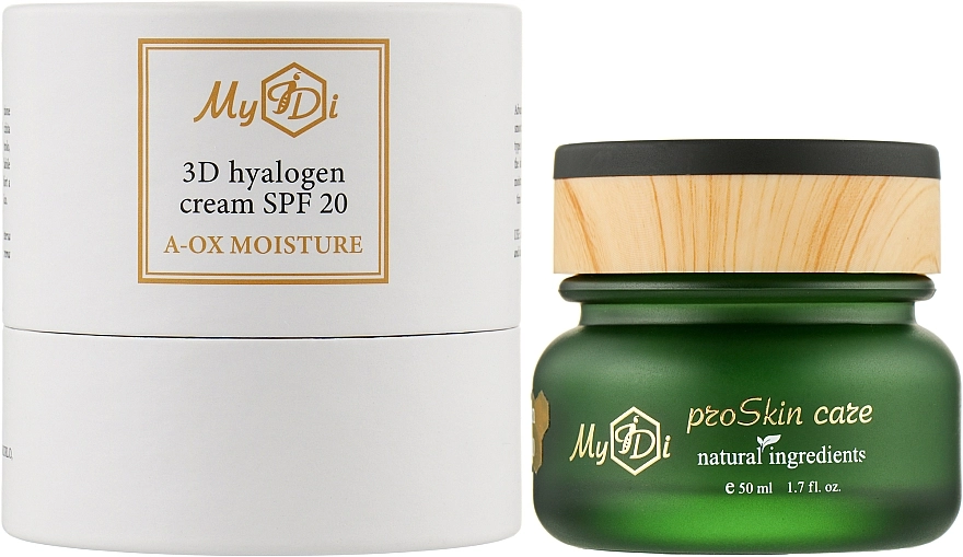 MyIdi Дневной антиоксидантный увлажняющий крем SPF 20 A-Ox Moisture 3D Hyalogen Cream SPF 20 - фото N2