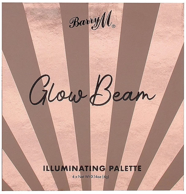 Barry M Glow Beam Illuminating Palette Палетка хайлайтеров - фото N1