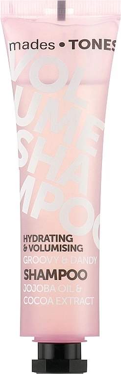 Mades Cosmetics Шампунь для об'єму "Пустотливий" Tones Volume Shampoo Groovy&Dandy Tube - фото N1