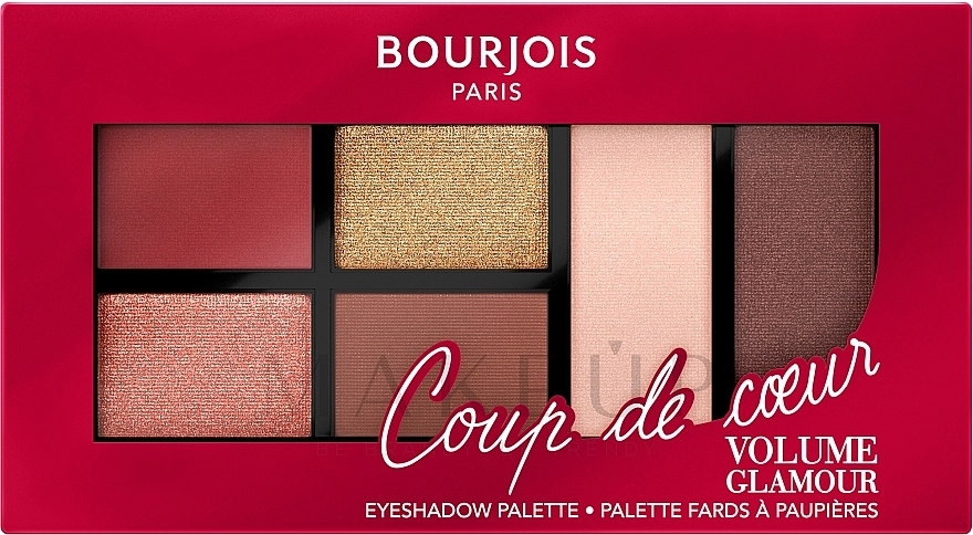 Bourjois Volume Glamour Eyeshadow Palette Палетка тіней для повік - фото N1