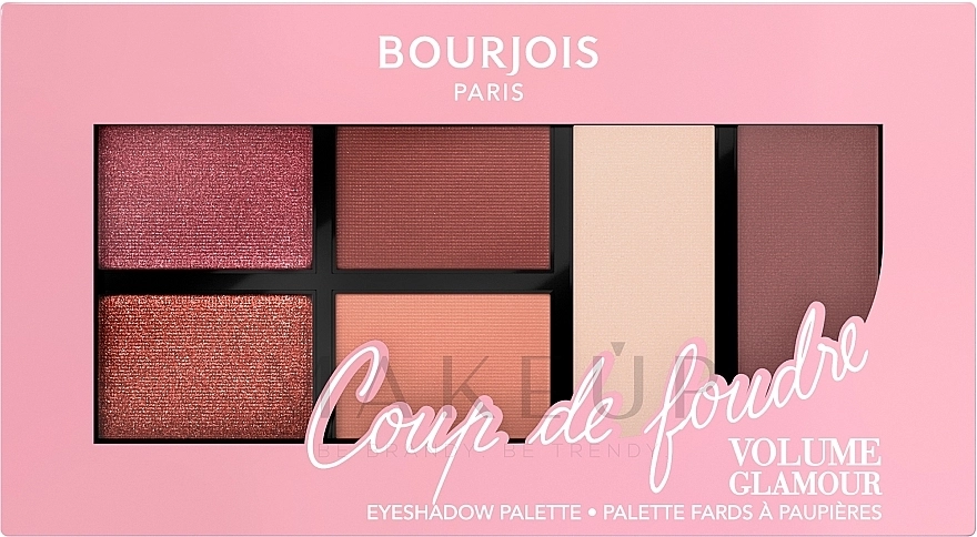 Bourjois Volume Glamour Eyeshadow Palette Палетка тіней для повік - фото N3