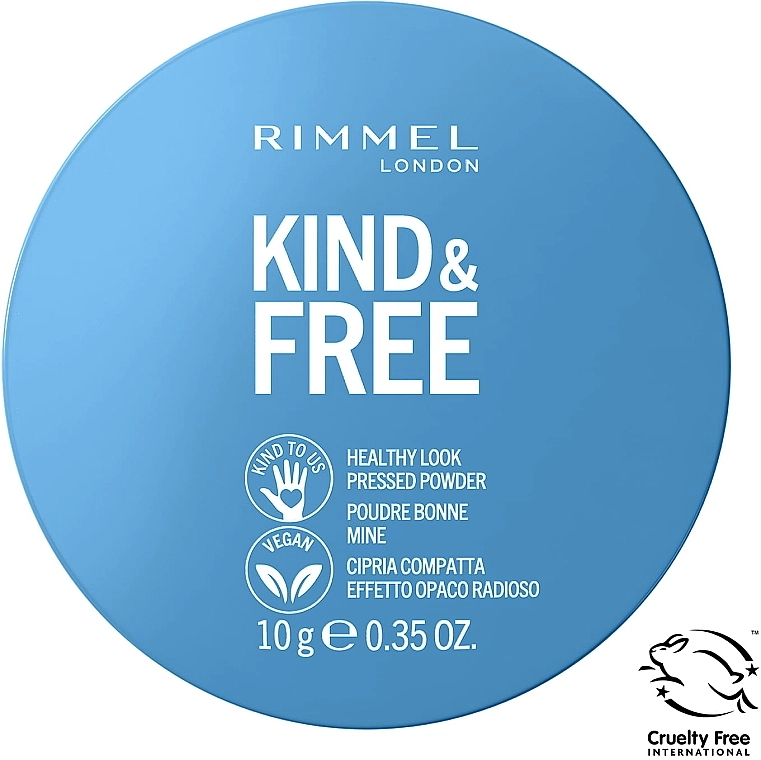 Rimmel Kind and Free Pressed Powder Пудра для обличчя - фото N2