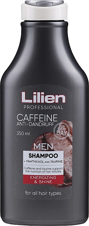 Lilien Шампунь проти лупи з кофеїном Caffeine Anti-Dandruff For Men - фото N1