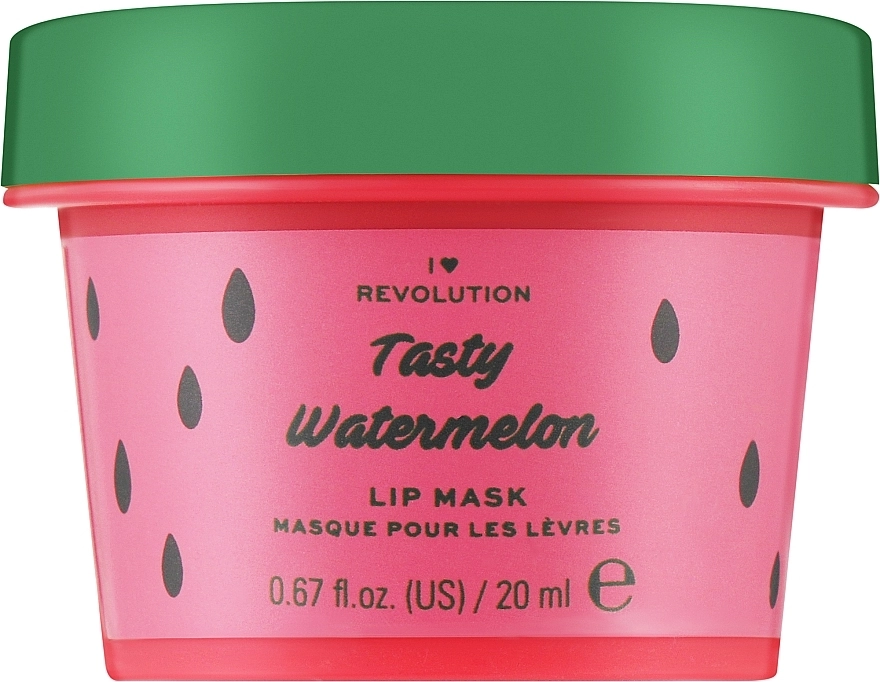 I Heart Revolution Маска для губ "Вкусный арбуз" Tasty Watermelon Lip Mask - фото N1