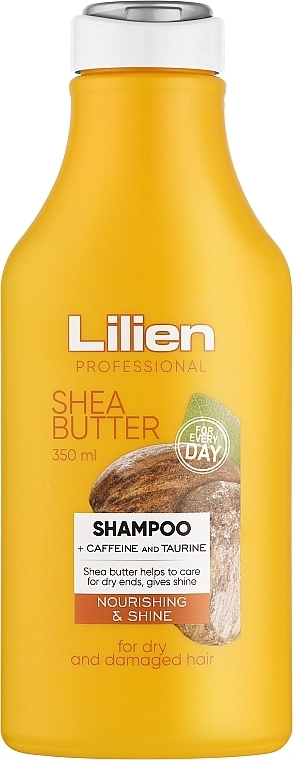 Lilien Шампунь для сухого й пошкодженого волосся Shea Butter Shampoo - фото N1