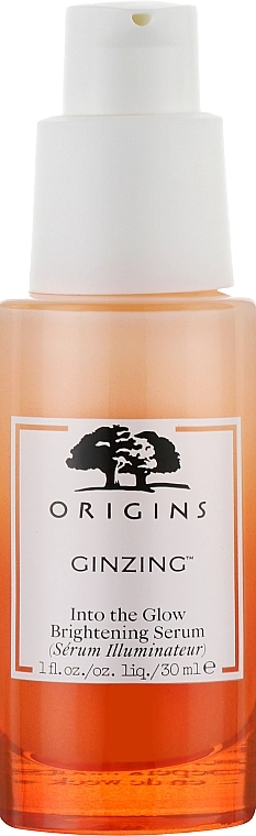 Origins Зволожувальна сироватка для рівного тону й сяйва шкіри GinZing Into The Glow Brightening Serum - фото N1