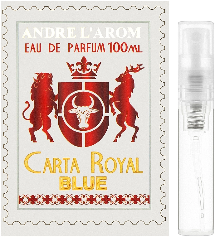 Andre L'arom Carta Royal Blue Парфумована вода (пробник) - фото N1