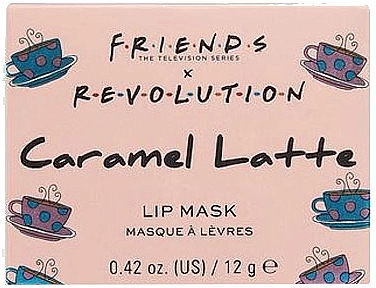 Makeup Revolution Маска для губ "Карамельний лате" X Friends Caramel Latte Lip Mask - фото N1