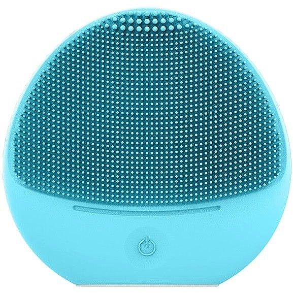 Purederm Щетка для очистки лица, бирюзовая Sonic Face Brush Turquoise - фото N1