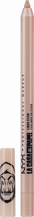 NYX Professional Makeup La Casa De Papel Liner Stick Водостойкий карандаш для век и тела - фото N2