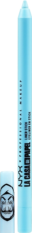 NYX Professional Makeup La Casa De Papel Liner Stick Водостойкий карандаш для век и тела - фото N5
