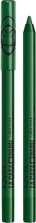 NYX Professional Makeup La Casa De Papel Liner Stick Водостойкий карандаш для век и тела - фото N7