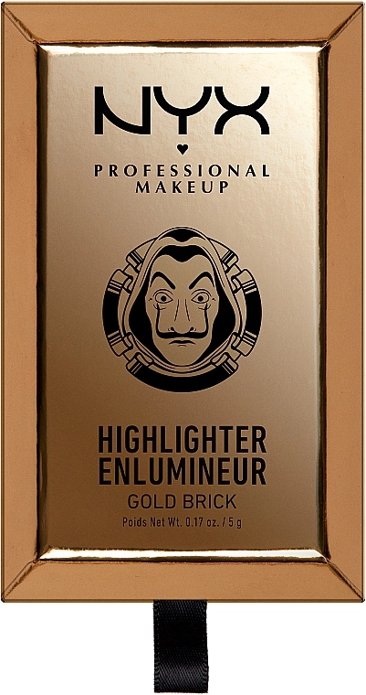 NYX Professional Makeup La Casa De Papel Highlighter Хайлайтер для лица - фото N2