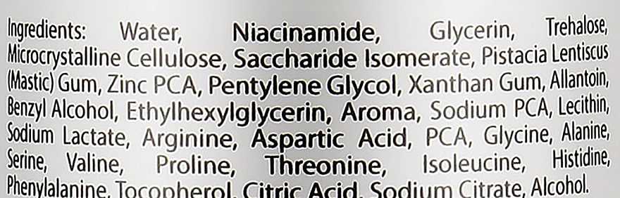 Mola Сыворотка с ниацинамидом 5% Serum With Niacinamide 5% + 1% zinc PCA - фото N3