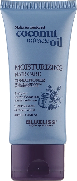 Luxliss Увлажняющий кондиционер для волос Moisturizing Hair Care Conditioner - фото N1