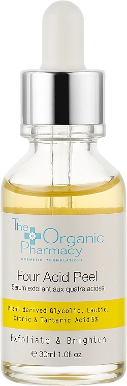 The Organic Pharmacy Сироватка-пілінг для обличчя "Чотири кислоти" Four Acid Peel - фото N1