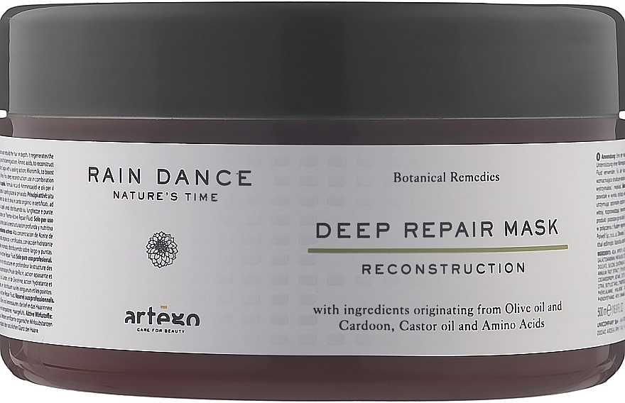 Artego Маска для глибокого відновлення волосся Rain Dance Deep Repair Mask - фото N3