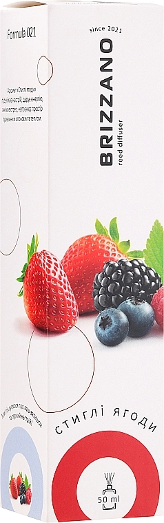 Brizzano Аромадифузор "Стиглі ягоди" - фото N1