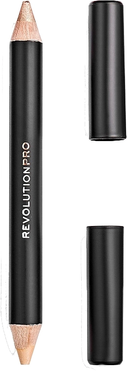 Revolution Pro Wide Eye Effect Pencil Двосторонній олівець для очей - фото N2